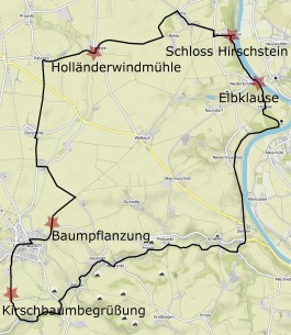 Obstblütenwege in der Lommatzscher Pflege