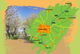 Obstblütenwege in der Lommatzscher Pflege